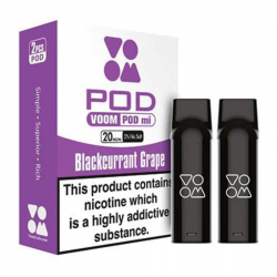 VOOM Mi Flavor Pod 20mg - Blackcurrant Grape VOOM Mi Flavor Pod 20mg - Blackcurrant Grape