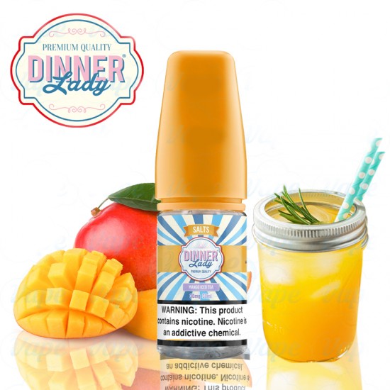 Dinner Lady Saltnic - Mango Ice Tea (30ML) 50mg