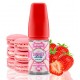 Dinner Lady Saltnic - Strawberry macaroon (30ML) 50mg