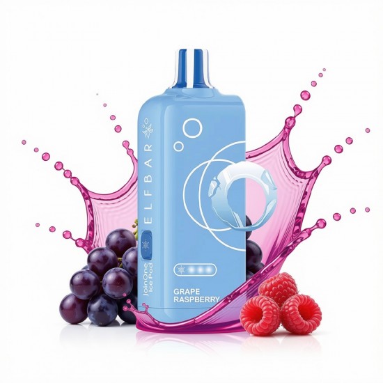 Elf Bar 16K Pods – Grape Raspberry