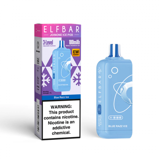 Elf Bar 16K Pods – Blue Razz Ice