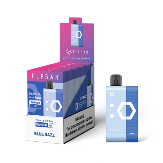 Elf Bar EW 9000 Kit - Blue Razz (5%)