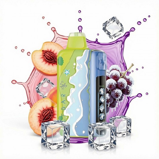 Elf Bar 25k Puff -  Ice King - Peach Grape
