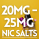 25MG International Nic Salts