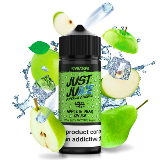 Just Juice - Apple & Pear on ICE (120ml) 3mg
