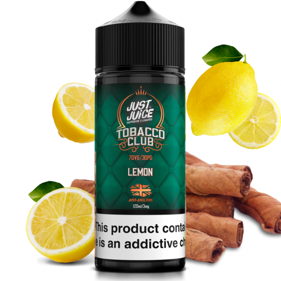 Just Juice Tobacco Club - Lemon (120ml) 3mg