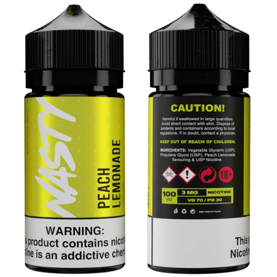 NASTY Modmate - Peach Lemonade (100ml) 0mg