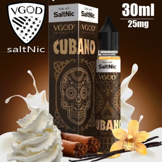 VGOD Saltnic - Cubano (30ML) 25mg VGOD Saltnic - Cubano (30ML) 25mg