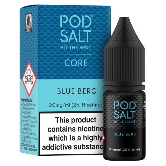 Pod Salt Core - Blue Berg (10ml) 20mg