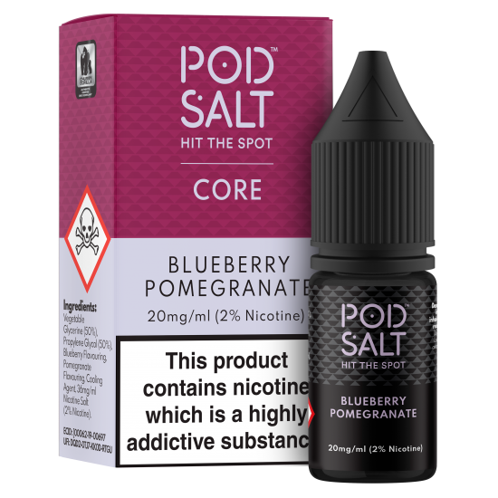 Pod Salt Core - Blueberry Pomegranate (10ml) 20mg