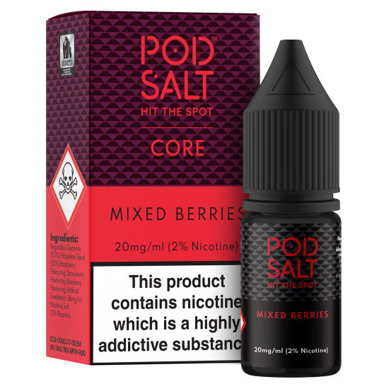 Pod Salt Core - Mixed Berries (10ml) 20mg