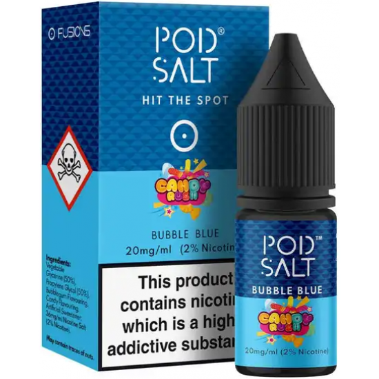 Pod Salt Fusions - Blue Bubble (10ml) 20mg