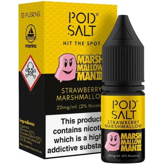 Pod Salt Fusions - Marshmallow Man III (10ml) 20mg