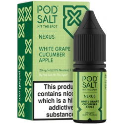 Pod Salt Nexus - White Grape Cucumber Apple (10ml) 20mg