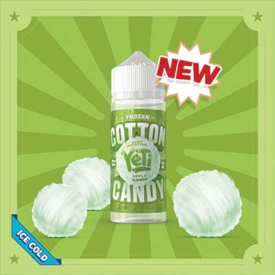 Yeti Cotton Candy - Apple Mango (100ML) 3mg