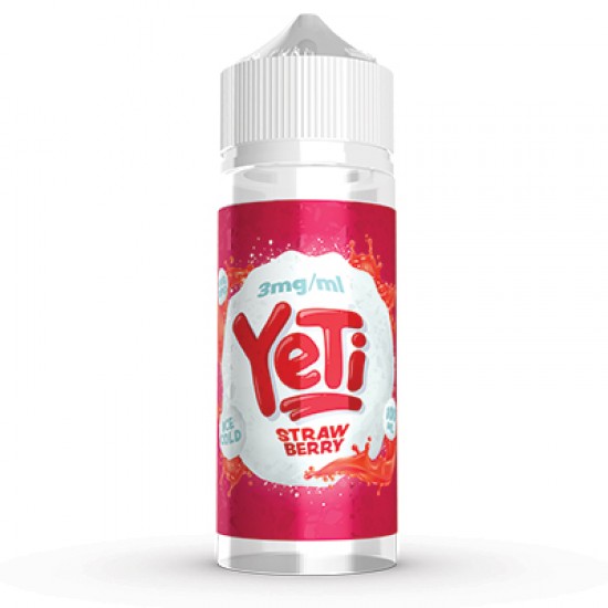 Yeti - Strawberry (100ML) 3mg