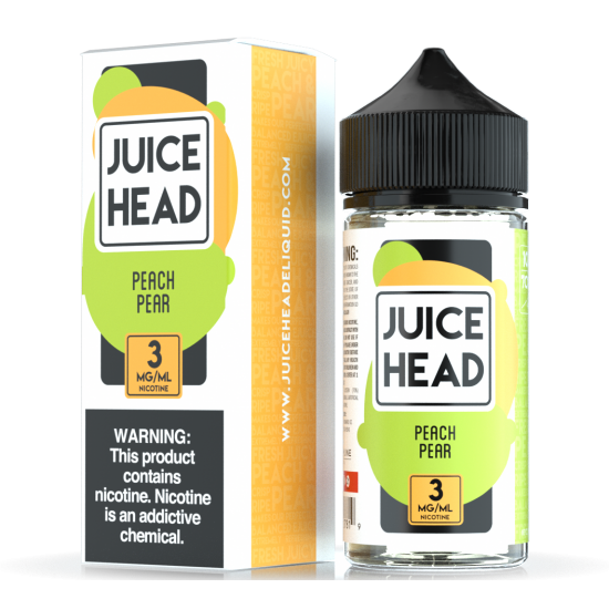 Juice Head - Peach Pear (100ML) 3mg