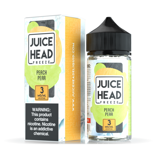 Juice Head - Peach Pear Freeze (100ML) 3mg Juice Head - Peach Pear Freeze (100ML) 3mg