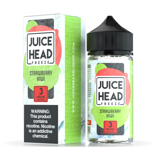 Juice Head - Strawberry Kiwi Freeze (100ML) 3mg