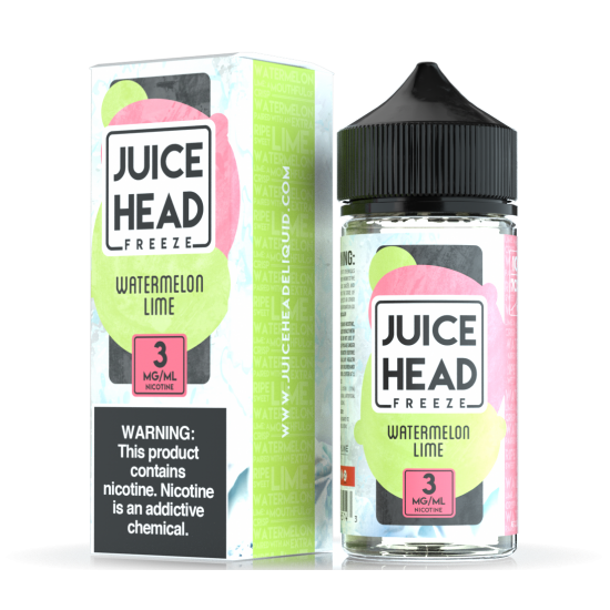 Juice Head - Watermelon Lime Freeze (100ML) 3mg