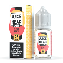 Juice Head Salts - Guava Peach (30ML) 25mg