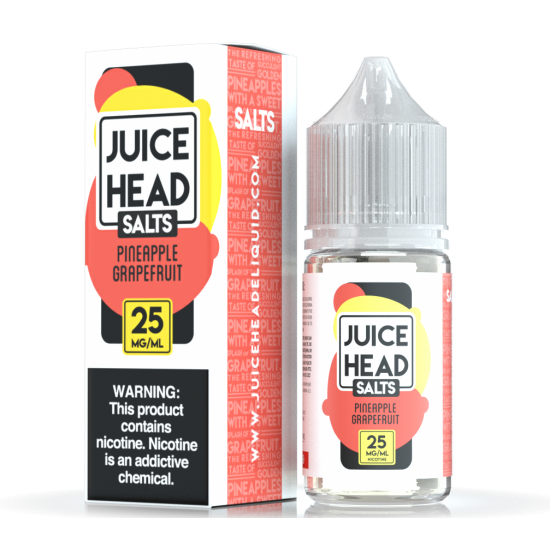 Juice Head Salts - Pineapple Grapefruit (30ML) 25mg