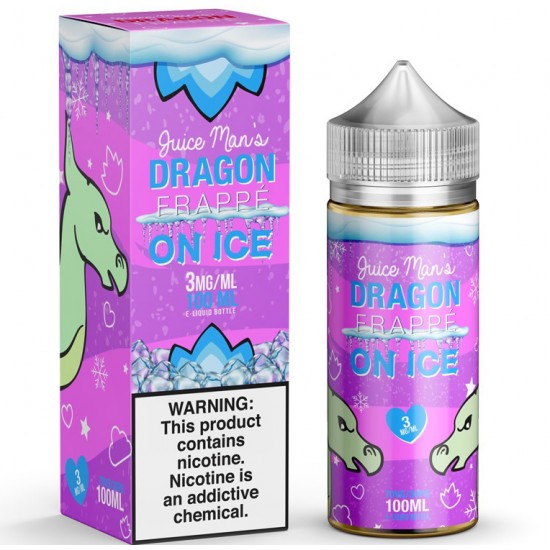 Juice Man - Dragon Frappe on Ice (100ML) 3mg Juice Man - Dragon Frappe on Ice (100ML) 3mg