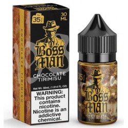 Boss Man Saltnic by Juice Man - Chocolate Tiramisu (30ML) 35mg Boss Man Saltnic by Juice Man - Chocolate Tiramisu (30ML) 35mg