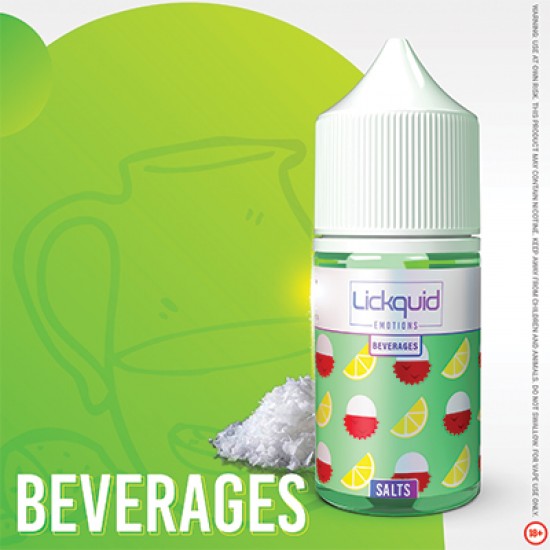 Lickquid Emotions Saltnic - Litchi Lemonade (30ML) 50mg