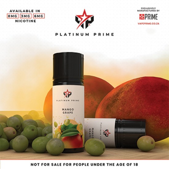 Prime Platinum - Mango Grape (120ML) 6mg
