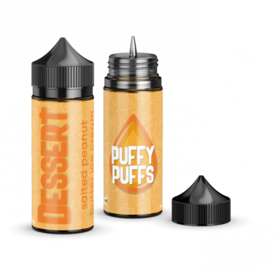 Puffy Puffs - Salted Peanut Butter Ice-Cream (100ML) 3mg