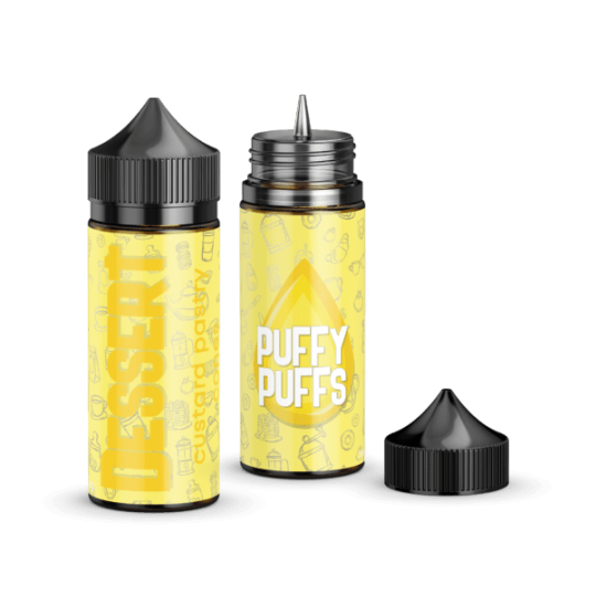 Puffy Puffs - Custard Pastry Cone (100ML) 3mg