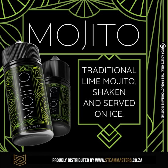Steam Masters' Mojito - Original (100ML) 2mg Steam Masters' Mojito - Original (100ML) 2mg