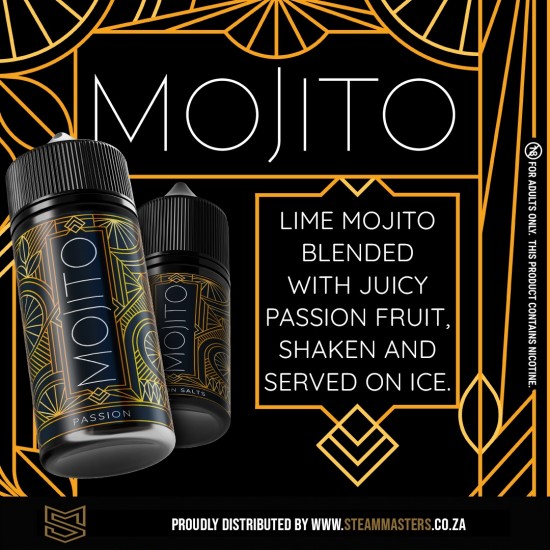 Steam Masters' Mojito - Passion (100ML) 2mg