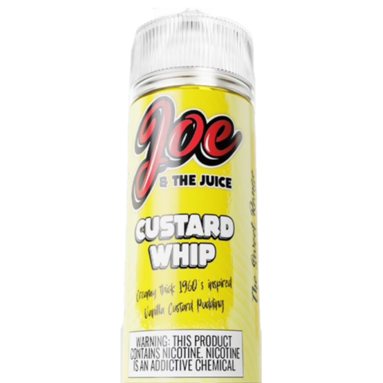 Joe and The Juice - Custard Whip (120ml) 3mg