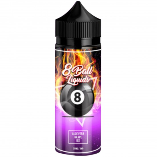 8 Ball - Aloe Vera Grape Ice (120ml) 3mg