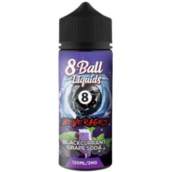 8 Ball Beverages - Blackcurrant Grape Soda (120ml) 3mg 8 Ball Beverages - Blackcurrant Grape Soda (120ml) 3mg