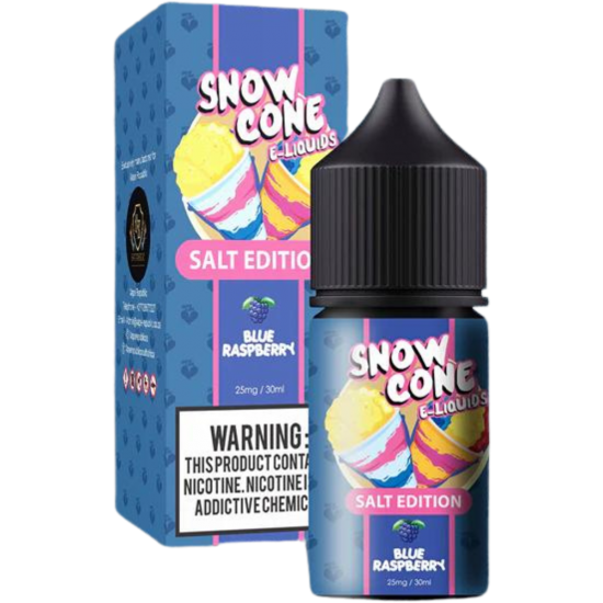 Snow Cone Salt - Blue Raspberry (30ml) 25MG
