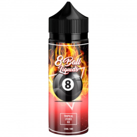 8 Ball - Tropical Lychee Ice (120ml) 3mg