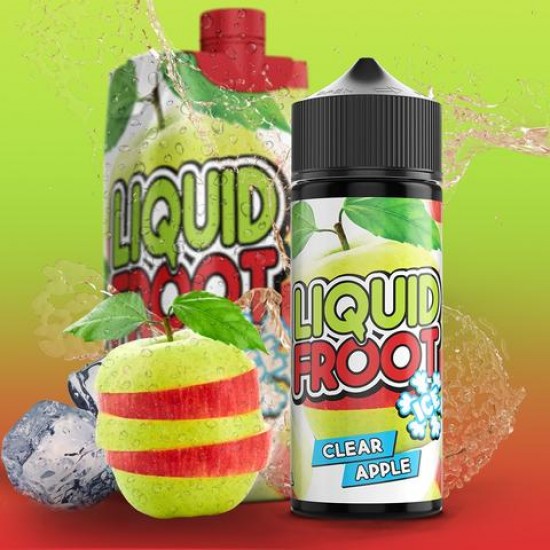 Vapology Liquid Froot - Clear Apple (120ML) 2mg