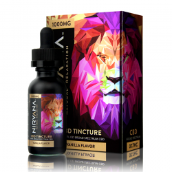 Nirvana CBD Vanilla Oral Drops 1000mg – 30ml