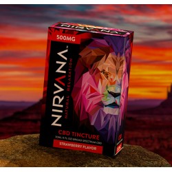 Nirvana CBD Strawberry Oral Drops 500mg – 30ml