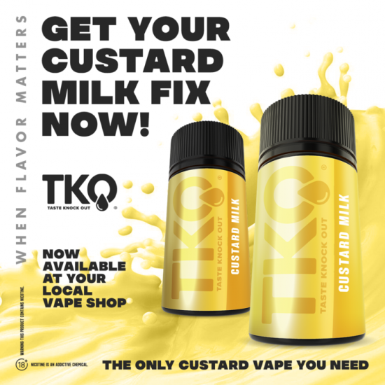 TKO - Custard Milk (120ML) 3mg