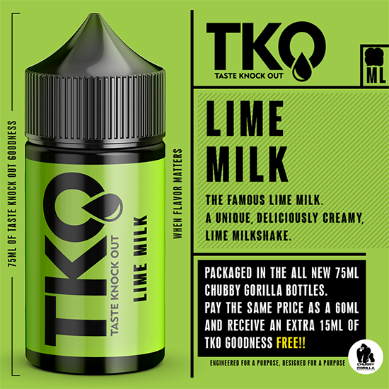 TKO - Lime Milk (120ML) 3mg