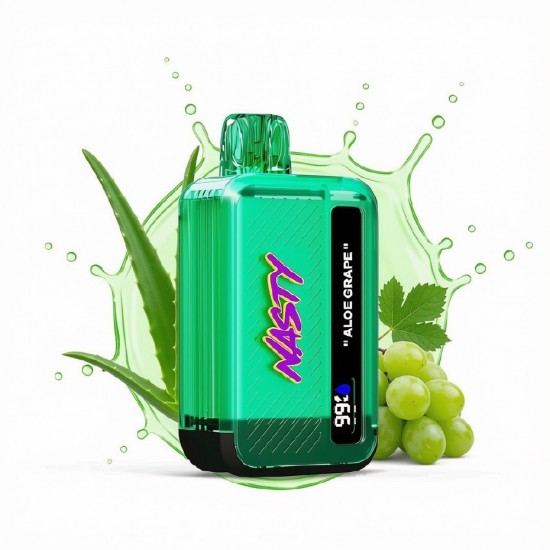Nasty Bar 9,000 puff (50mg) - Aloe Grape