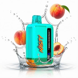 Nasty Bar 9,000 puff (50mg) - Mineral Water Peach